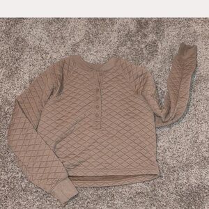 DSG Quilted Tan Women's Sweatshirt